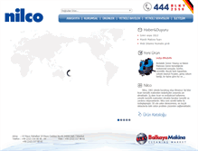 Tablet Screenshot of nilco.balkayamakina.com.tr